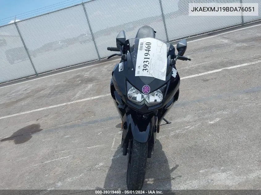 2011 Kawasaki Ex250 J VIN: JKAEXMJ19BDA76051 Lot: 39319460
