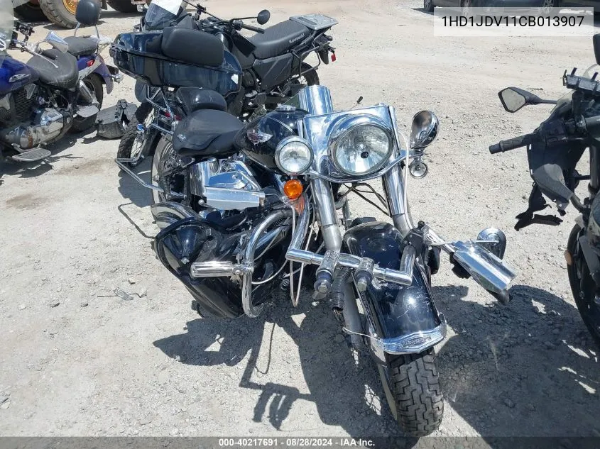 2012 Harley-Davidson Flstn Softail Deluxe VIN: 1HD1JDV11CB013907 Lot: 40217691