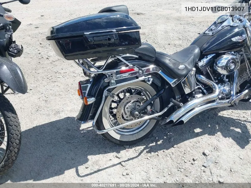 2012 Harley-Davidson Flstn Softail Deluxe VIN: 1HD1JDV11CB013907 Lot: 40217691