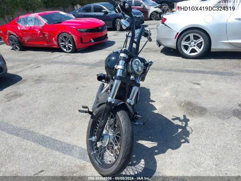 2013 Harley-Davidson Fxdb Dyna Street Bob VIN: 1HD1GX419DC324319 Lot: 39364958