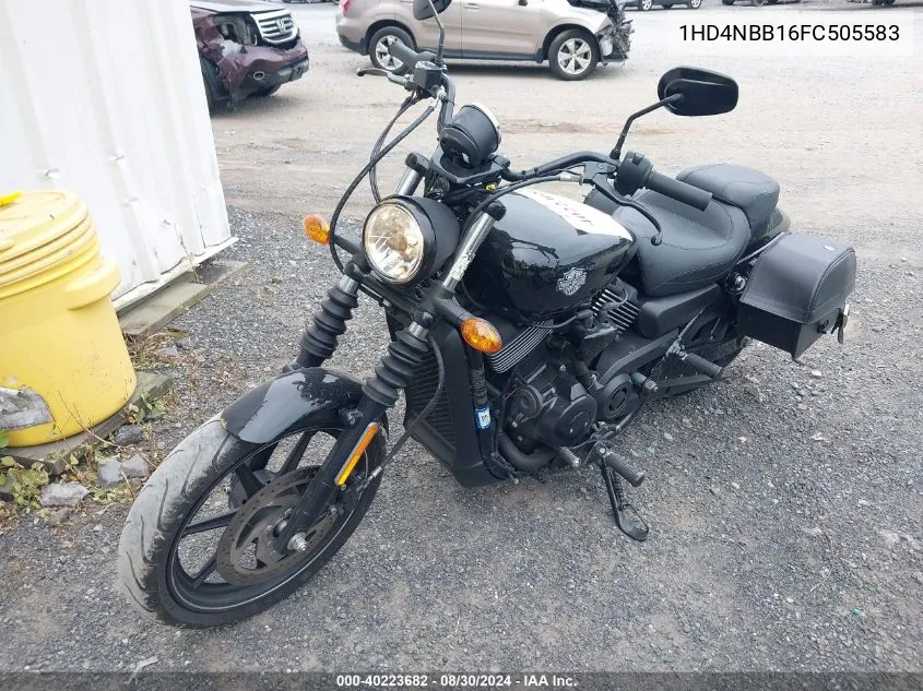 2015 Harley-Davidson Xg750 VIN: 1HD4NBB16FC505583 Lot: 40223682