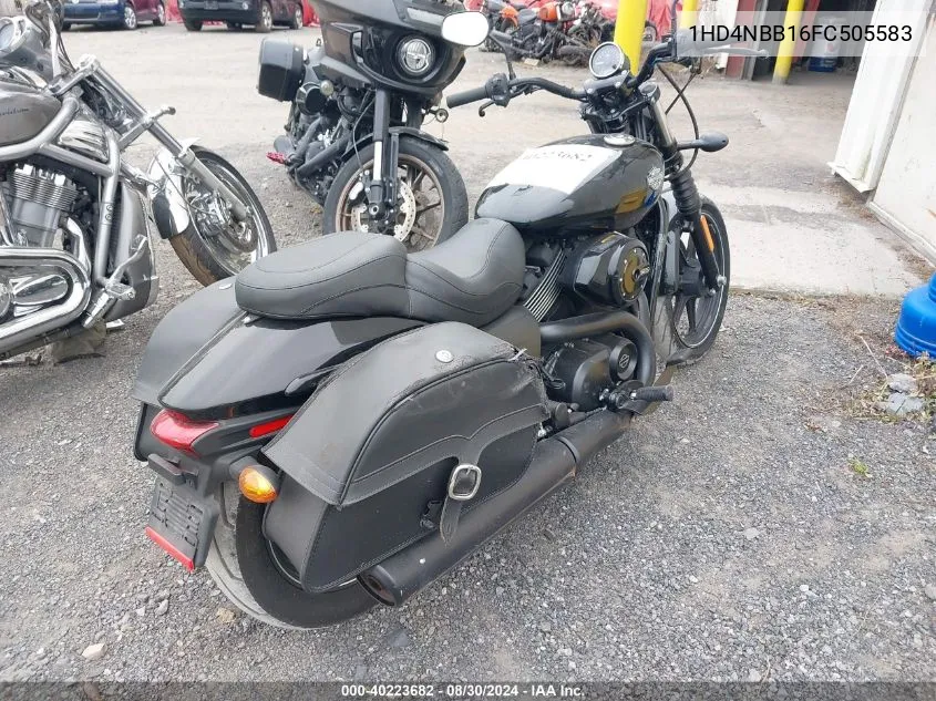 2015 Harley-Davidson Xg750 VIN: 1HD4NBB16FC505583 Lot: 40223682