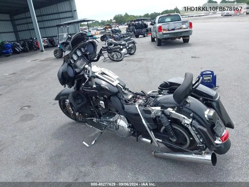 2015 Harley-Davidson Flhtkl Ultra Limited Low VIN: 1HD1KKL10FB678967 Lot: 40277629