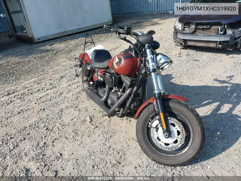 2017 Harley-Davidson Fxdf Dyna Fat Bob VIN: 1HD1GYM1XHC319920 Lot: 40292319