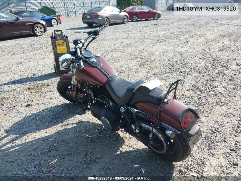 2017 Harley-Davidson Fxdf Dyna Fat Bob VIN: 1HD1GYM1XHC319920 Lot: 40292319