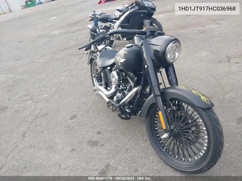 2017 Harley-Davidson Flstfbs VIN: 1HD1JT917HC036968 Lot: 40401176