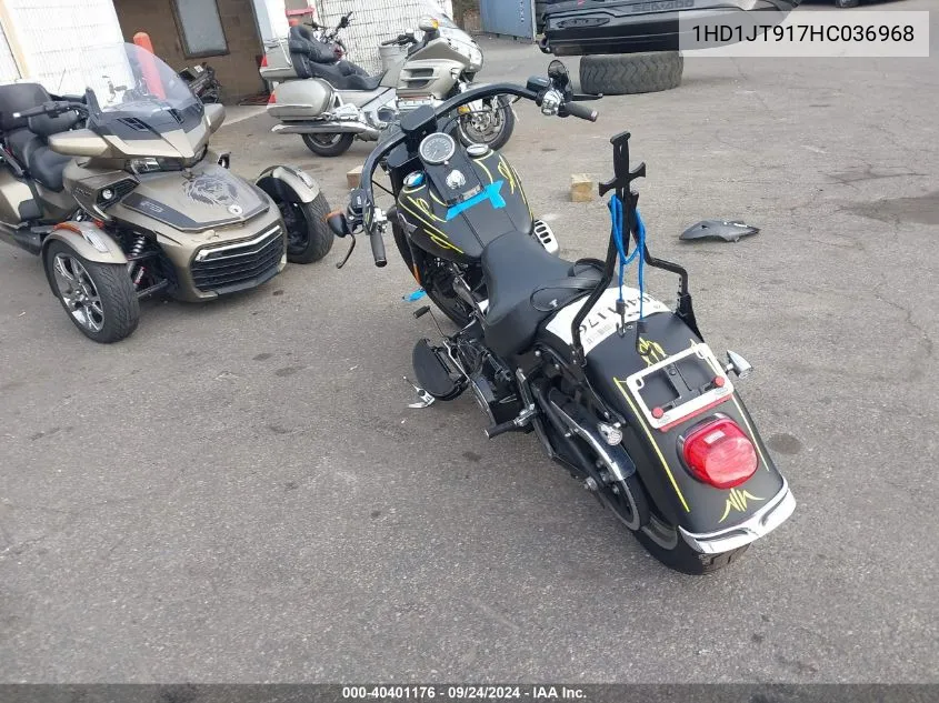 2017 Harley-Davidson Flstfbs VIN: 1HD1JT917HC036968 Lot: 40401176