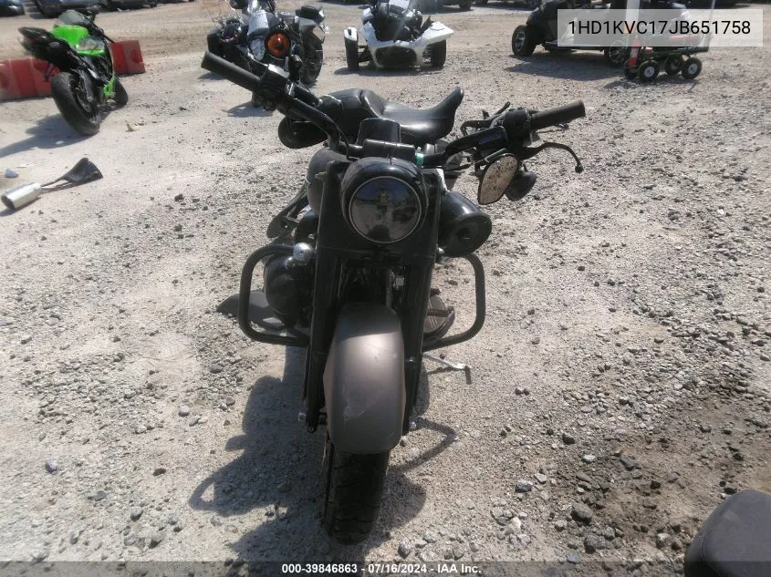 2018 Harley-Davidson Flhrxs VIN: 1HD1KVC17JB651758 Lot: 39846863