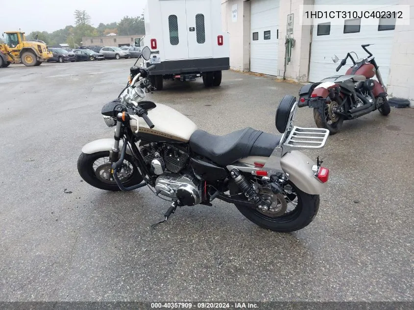 2018 Harley-Davidson Xl1200 C VIN: 1HD1CT310JC402312 Lot: 40357909