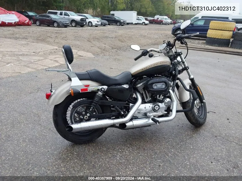 2018 Harley-Davidson Xl1200 C VIN: 1HD1CT310JC402312 Lot: 40357909