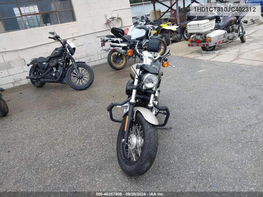 2018 Harley-Davidson Xl1200 C VIN: 1HD1CT310JC402312 Lot: 40357909