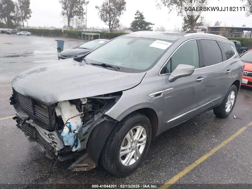 2018 Buick Enclave Essence VIN: 5GAERBKW9JJ182111 Lot: 41544201