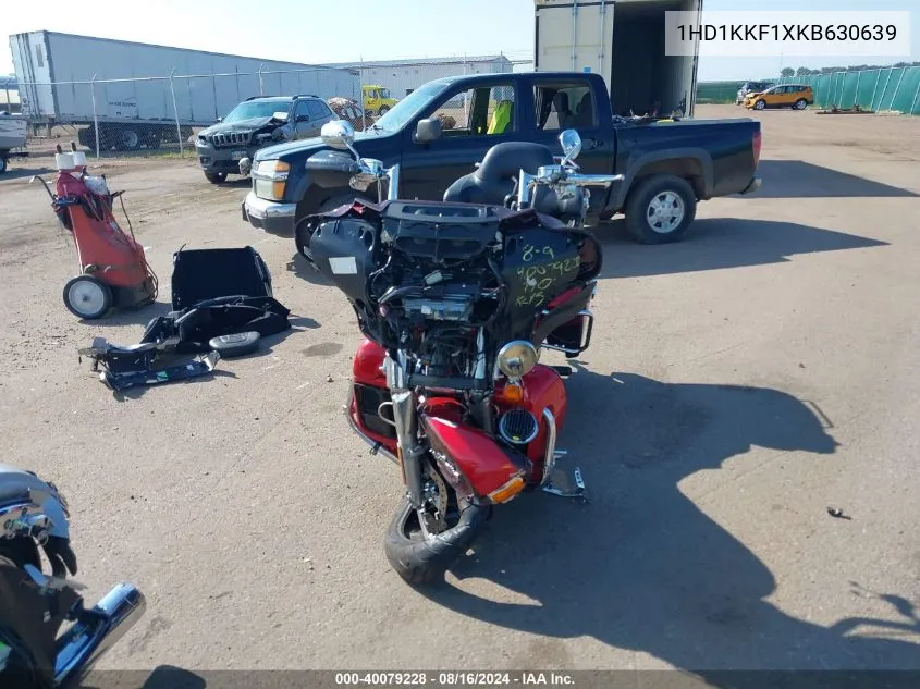 2019 Harley-Davidson Flhtkl VIN: 1HD1KKF1XKB630639 Lot: 40079228