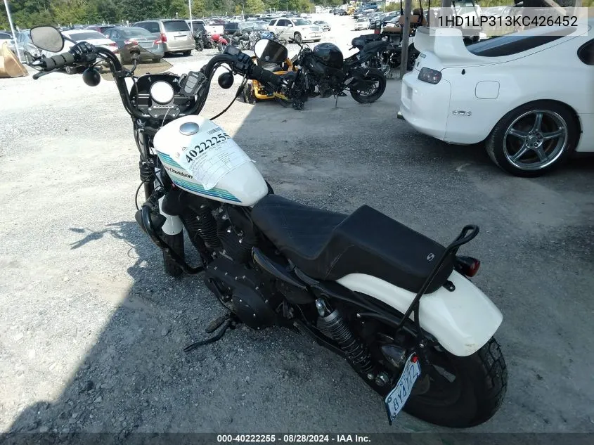 2019 Harley-Davidson Xl1200 Ns VIN: 1HD1LP313KC426452 Lot: 40222255