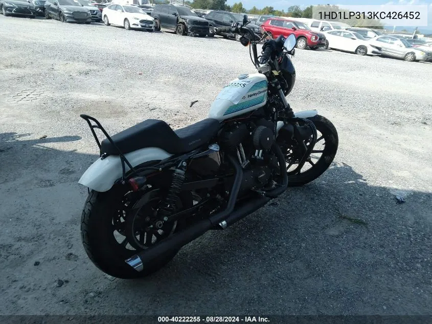 2019 Harley-Davidson Xl1200 Ns VIN: 1HD1LP313KC426452 Lot: 40222255
