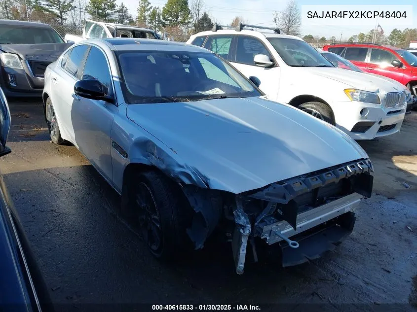 2019 Jaguar Xe 25T VIN: SAJAR4FX2KCP48404 Lot: 40615833