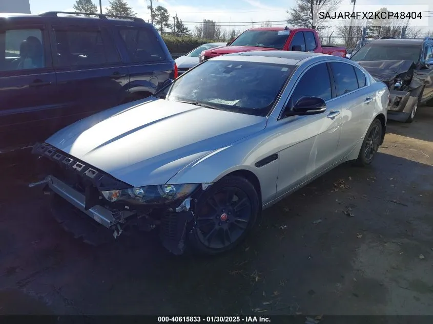 2019 Jaguar Xe 25T VIN: SAJAR4FX2KCP48404 Lot: 40615833