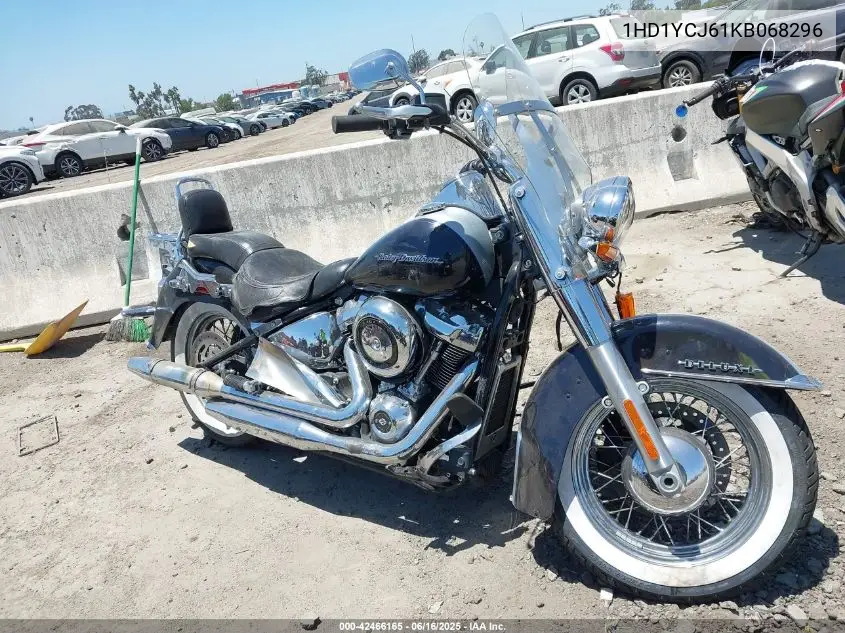 2019 Harley-Davidson Flde VIN: 1HD1YCJ61KB068296 Lot: 42466165