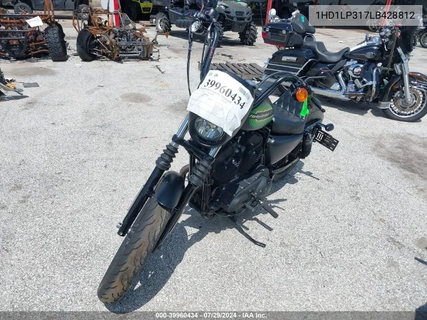 2020 Harley-Davidson Xl1200 Ns VIN: 1HD1LP317LB428812 Lot: 39960434