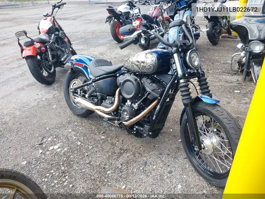 2020 Harley-Davidson Fxbb VIN: 1HD1YJJ11LB022672 Lot: 40086775