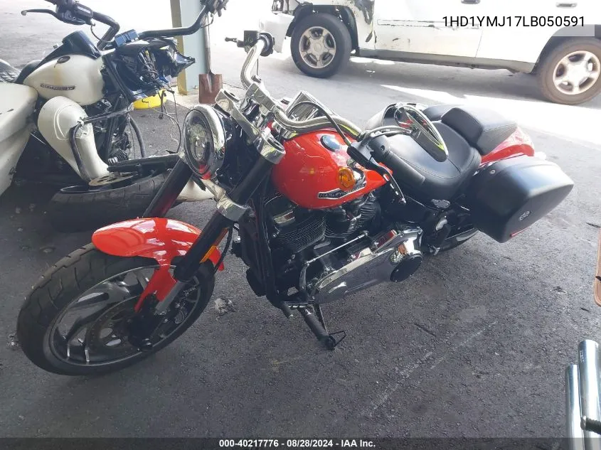 2020 Harley-Davidson Flsb VIN: 1HD1YMJ17LB050591 Lot: 40217776