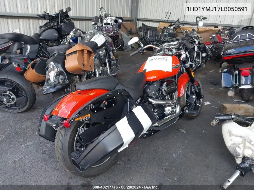 2020 Harley-Davidson Flsb VIN: 1HD1YMJ17LB050591 Lot: 40217776