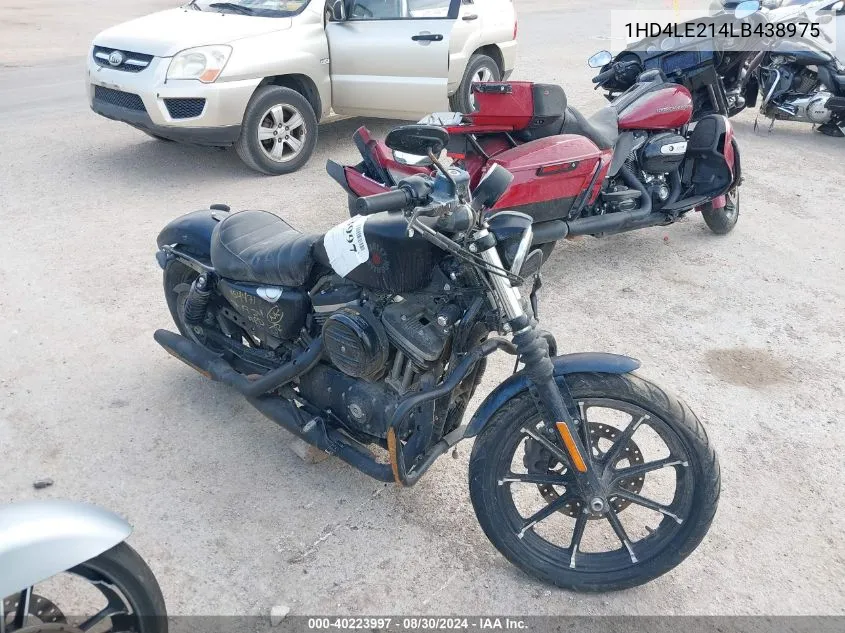 2020 Harley-Davidson Xl883 N VIN: 1HD4LE214LB438975 Lot: 40223997