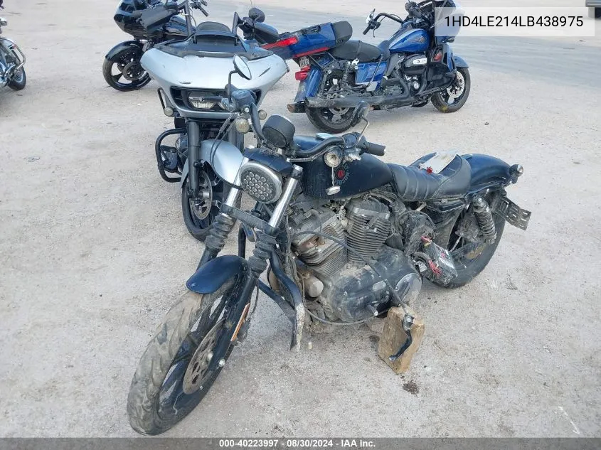 2020 Harley-Davidson Xl883 N VIN: 1HD4LE214LB438975 Lot: 40223997