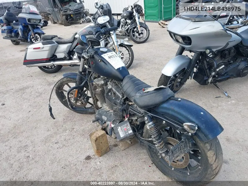 2020 Harley-Davidson Xl883 N VIN: 1HD4LE214LB438975 Lot: 40223997