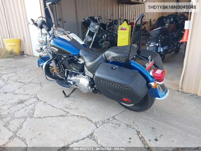 2022 Harley-Davidson Flhcs VIN: 1HD1YBK18NB045048 Lot: 40227273