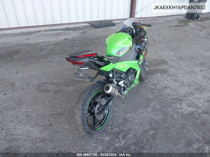 2023 Kawasaki Ex400 VIN: JKAEXKH16PDAN7832 Lot: 39527192