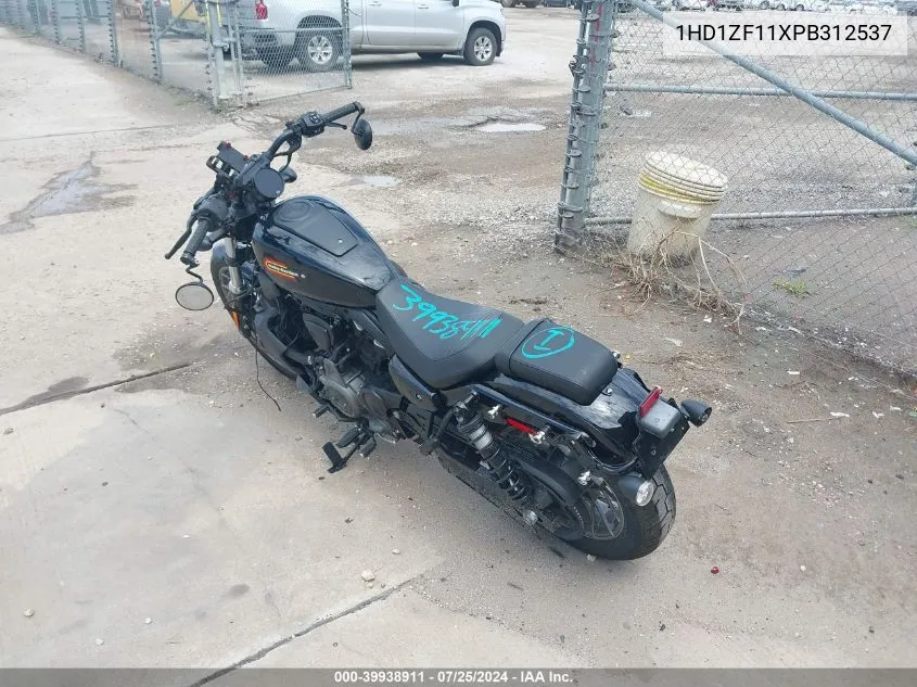 2023 Harley-Davidson Rh975 S VIN: 1HD1ZF11XPB312537 Lot: 39938911