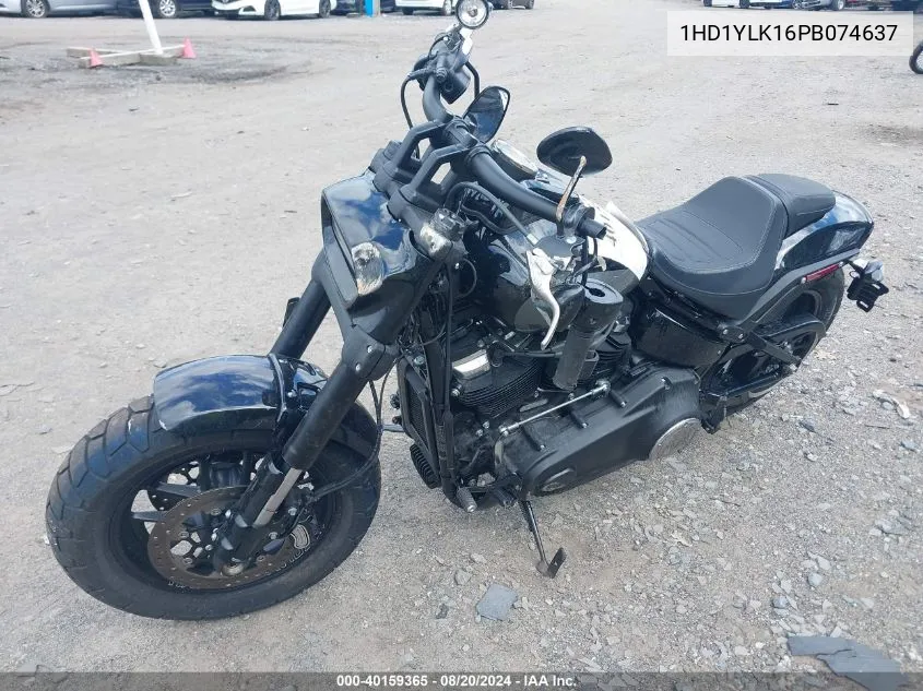 2023 Harley-Davidson Fxfbs VIN: 1HD1YLK16PB074637 Lot: 40159365