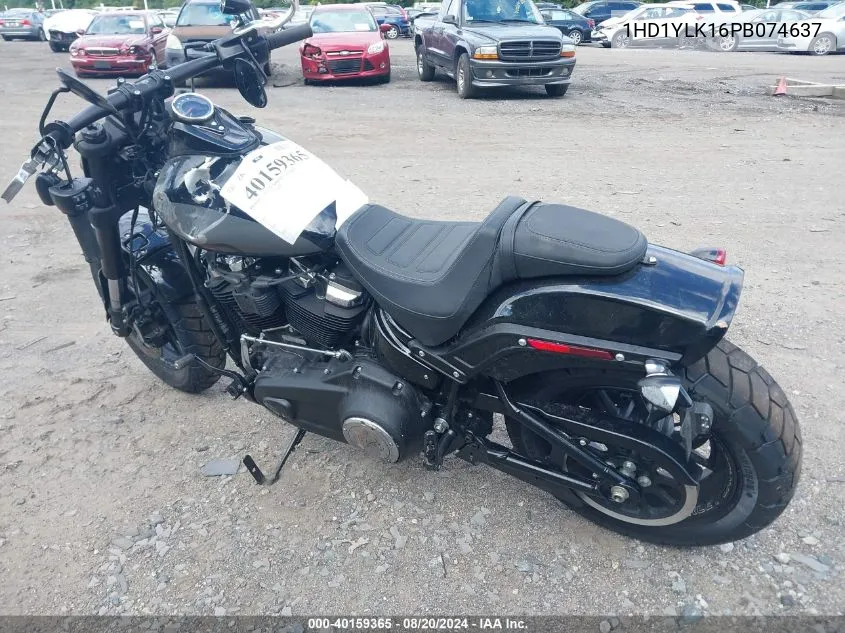 2023 Harley-Davidson Fxfbs VIN: 1HD1YLK16PB074637 Lot: 40159365