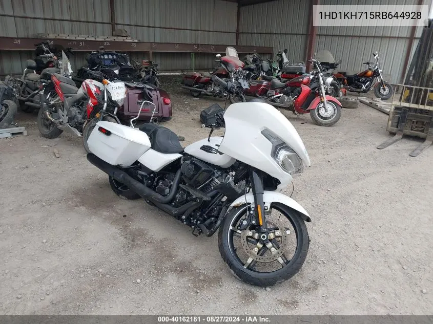 2024 Harley-Davidson Fltrx VIN: 1HD1KH715RB644928 Lot: 40162181