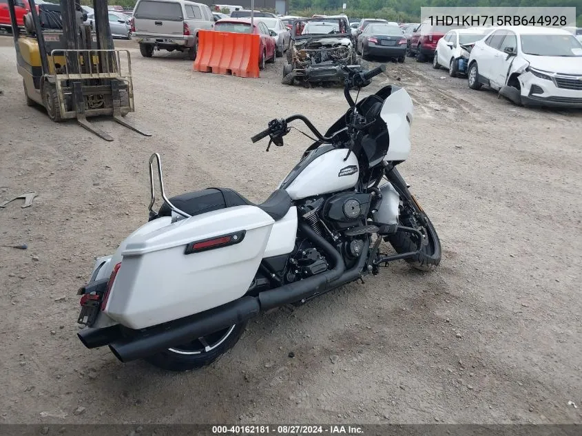 2024 Harley-Davidson Fltrx VIN: 1HD1KH715RB644928 Lot: 40162181