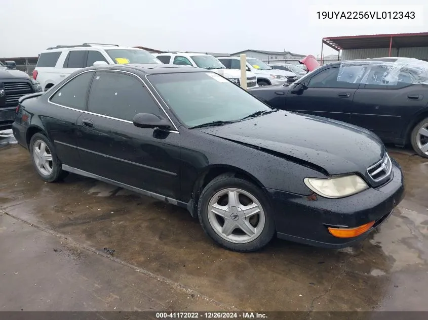1997 Acura Cl 3.0 VIN: 19UYA2256VL012343 Lot: 41172022