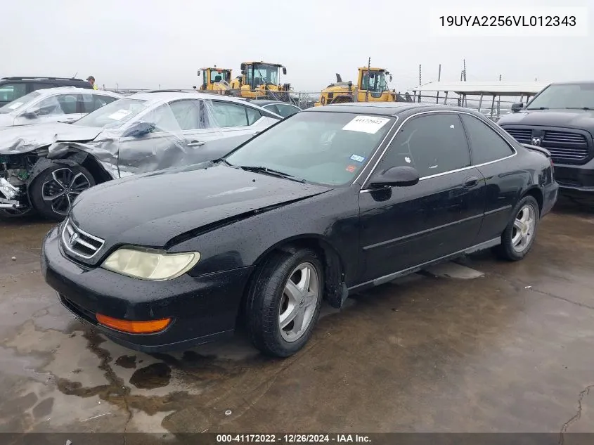 1997 Acura Cl 3.0 VIN: 19UYA2256VL012343 Lot: 41172022