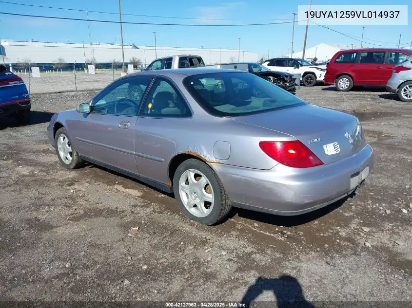 1997 Acura Cl 2.2 VIN: 19UYA1259VL014937 Lot: 42127963