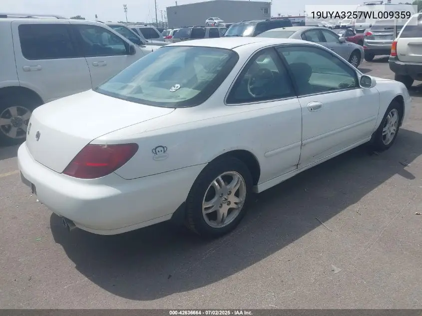 1998 Acura Cl 2.3 VIN: 19UYA3257WL009359 Lot: 42636664
