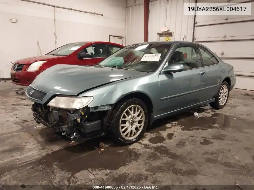1999 Acura Cl 3.0 VIN: 19UYA2256XL004617 Lot: 41600686
