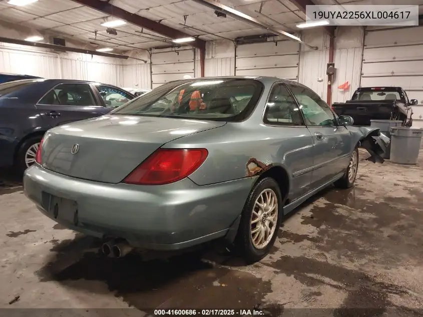 1999 Acura Cl 3.0 VIN: 19UYA2256XL004617 Lot: 41600686