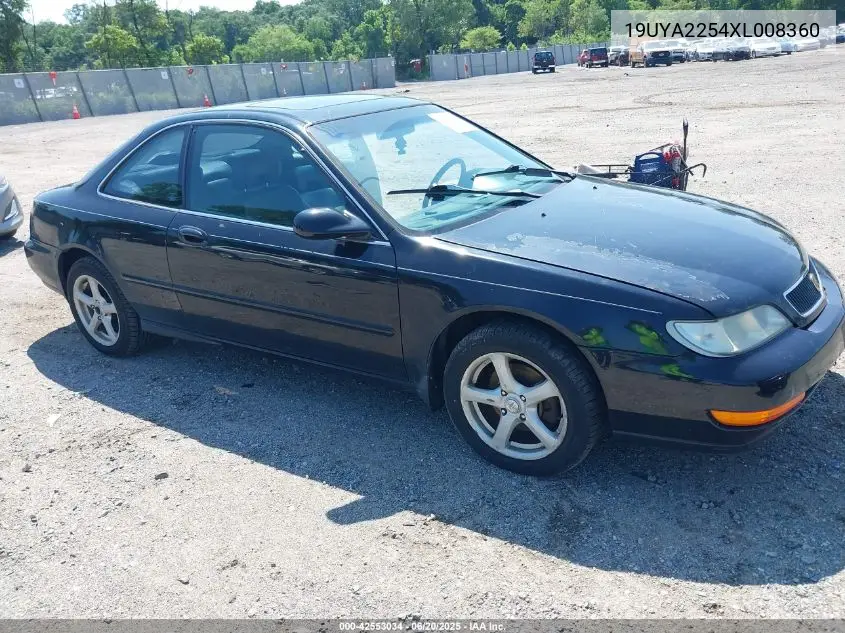1999 Acura Cl 3.0 VIN: 19UYA2254XL008360 Lot: 42553034