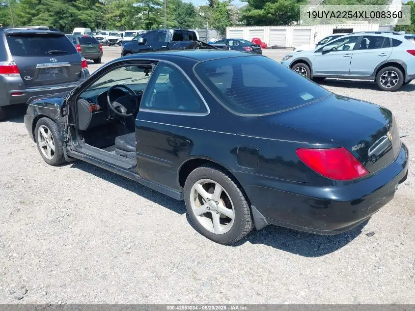 1999 Acura Cl 3.0 VIN: 19UYA2254XL008360 Lot: 42553034