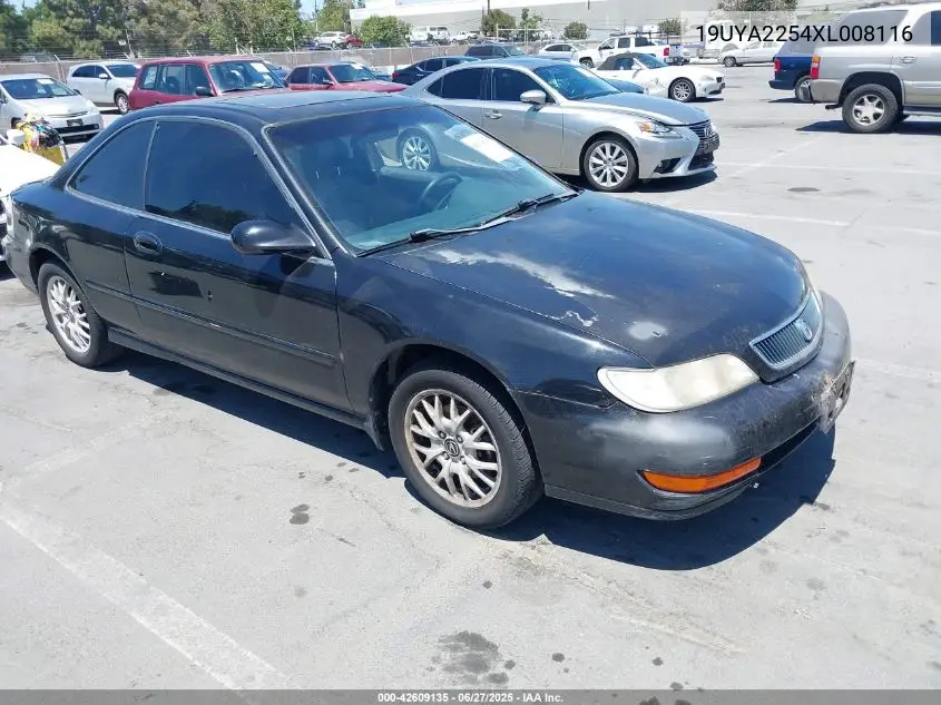 1999 Acura Cl 3.0 VIN: 19UYA2254XL008116 Lot: 42609135