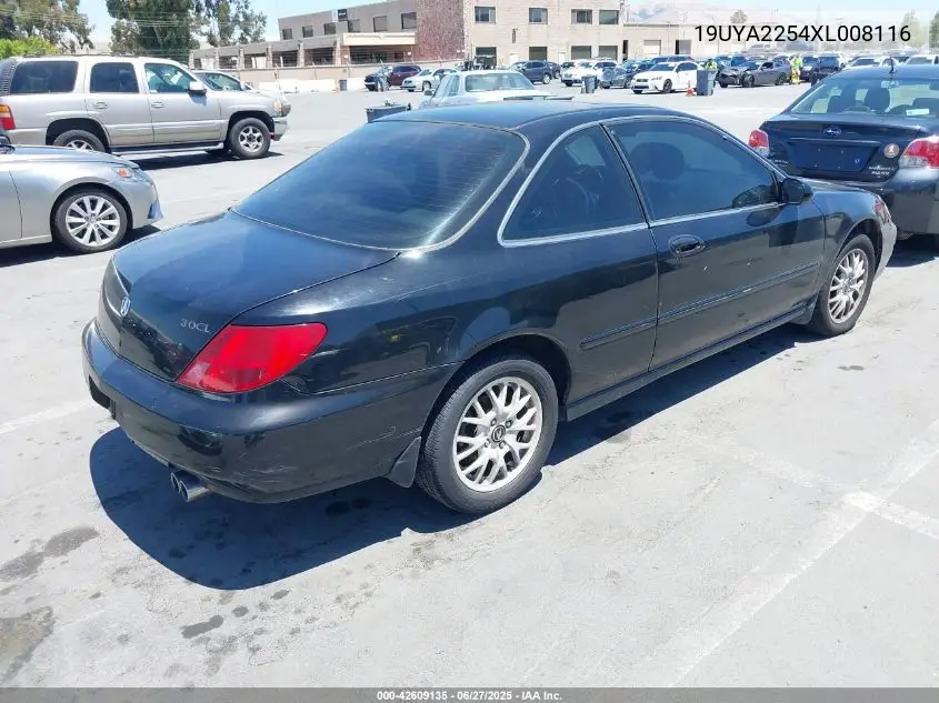 1999 Acura Cl 3.0 VIN: 19UYA2254XL008116 Lot: 42609135