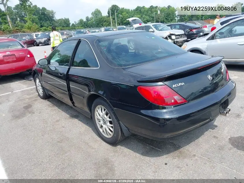 1999 Acura Cl 3.0 VIN: 19UYA2259XL004806 Lot: 42668126