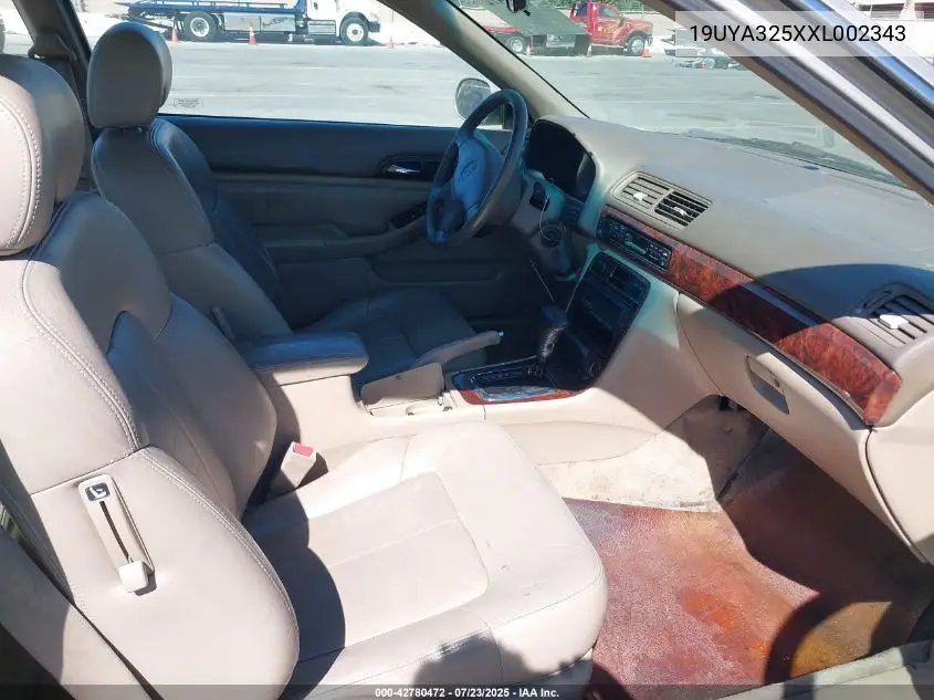 1999 Acura Cl 2.3 VIN: 19UYA325XXL002343 Lot: 42780472