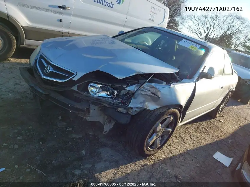 2001 Acura Cl 3.2 Type S VIN: 19UYA42771A027162 Lot: 41760805