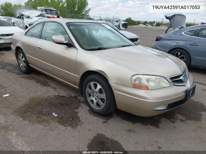 2001 Acura Cl 3.2 VIN: 19UYA42591A017053 Lot: 42155573